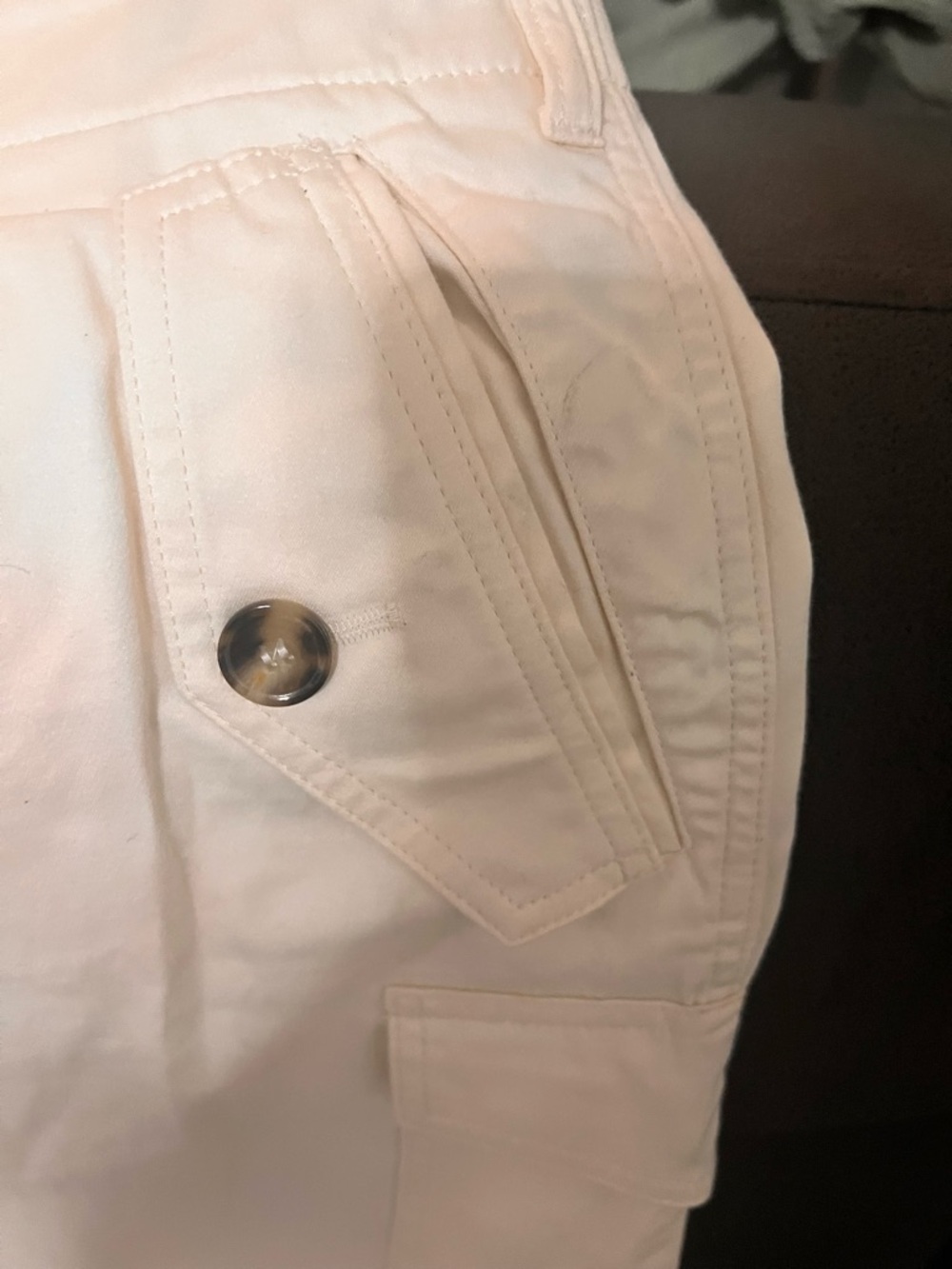Reiss Cream Ankle Trousers - Picture 7 of 12